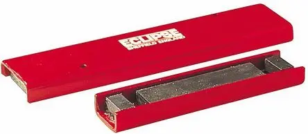 Eclipse Kanal Magnet, Einfache Befestigungsbohrung, Ø 30 mm x 13 mm x 115 mm, Zugkraft 8 kg