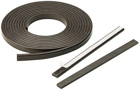 Produktfoto 1 von Eclipse Strontiumferrit in thermoplastischem Bindemittel Magnetband, Stärke 3.6 mm B. 9.5mm, L. 150 mm, 65 g/cm²