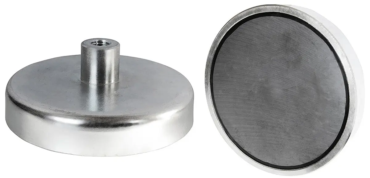 Produktfoto 1 von Eclipse Magnet, 6 mm, 0.5 kg Gewindebohrung x 11.5 mm, L. 6 mm