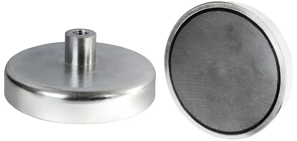 Produktfoto 1 von Eclipse Magnet, 8 mm, 1.1 kg Gewindebohrung x 11.5 mm, L. 8 mm
