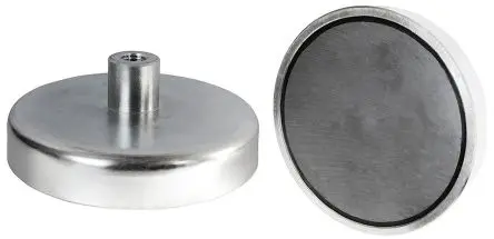 Produktfoto 1 von Eclipse Magnet 2 kg Gewindebohrung B. 10 mm D 11.5 mm, L. 10 mm