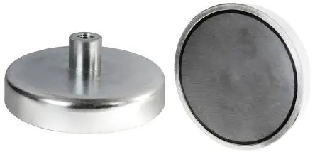 Produktfoto 1 von Eclipse Magnet 4 kg Gewindebohrung B. 13 mm D 11.5 mm, L. 13 mm