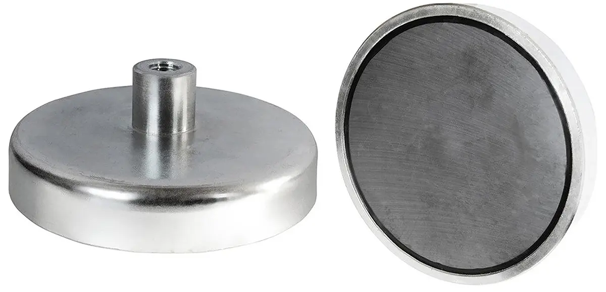 Produktfoto 1 von Eclipse Magnet, 16 mm, 6 kg Gewindebohrung x 11.5 mm, L. 16 mm