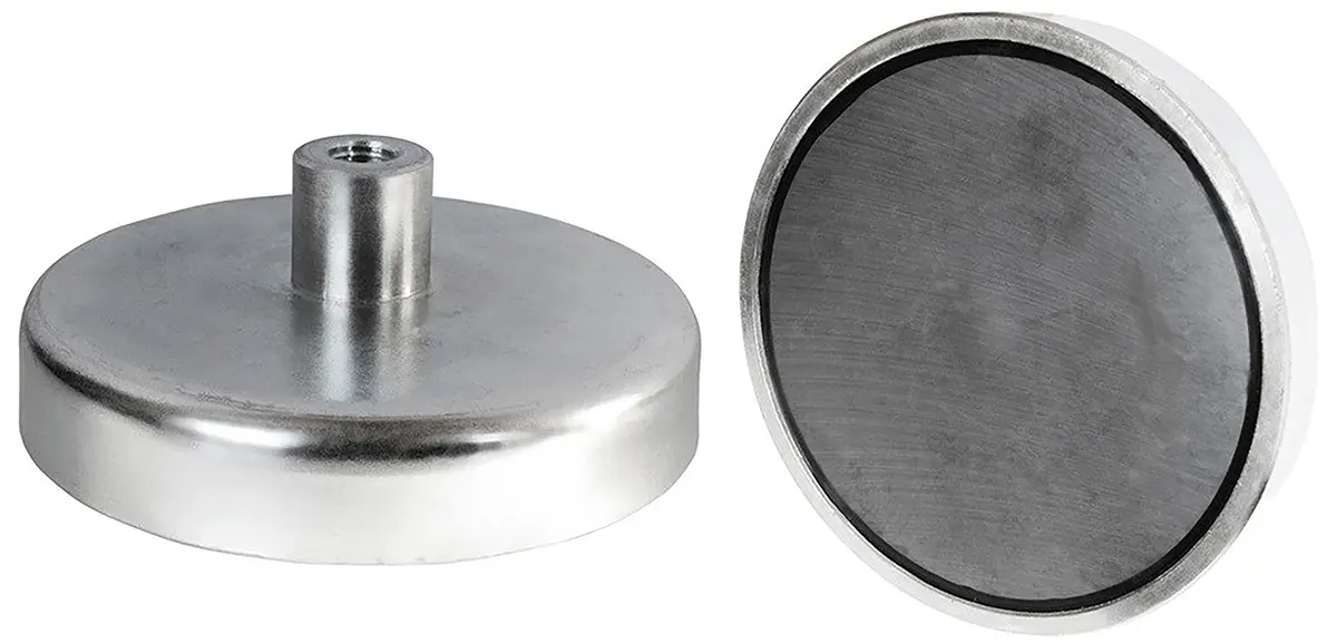 Produktfoto 1 von Eclipse Magnet, 20 mm, 9 kg Gewindebohrung x 13 mm, L. 13 mm