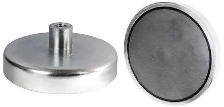 Produktfoto 1 von Eclipse Magnet 9 kg Gewindebohrung B. 20 mm D 13 mm, L. 13 mm