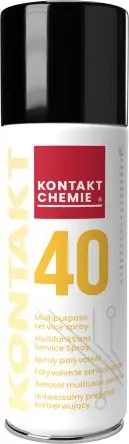 Produktfoto 1 von Kontakt Chemie 40, Typ Reiniger Kontaktspray für Kontakte, Zerstäuber, 200 ml