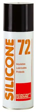 Produktfoto 1 von Kontakt Chemie SILICONE 72 Schmiermittel Mehrzweckschmiermittel Flüssig, Zerstäuber 270 ml / 200 ml