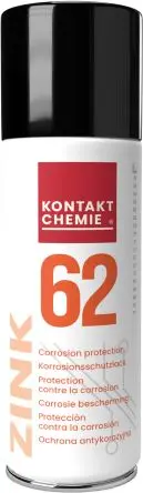Produktfoto 1 von Kontakt Chemie 200 ml ZINK 62 Sprühfarbe Grau