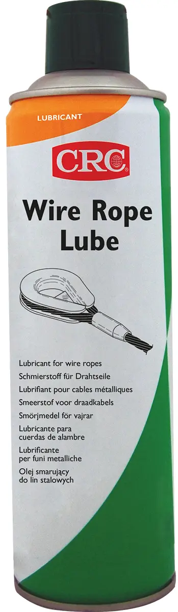 Produktfoto 1 von CRC WIRE ROPE LUBE Schmiermittel Mehrzweckschmiermittel, Zerstäuber 650 ml / 500 ml