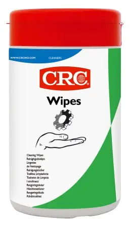 Produktfoto 1 von CRC Wipes IND Feucht Universal, farblos Rahmenklemme, 220 x 270 mm, 50 pro Paket Tücher pro Packung