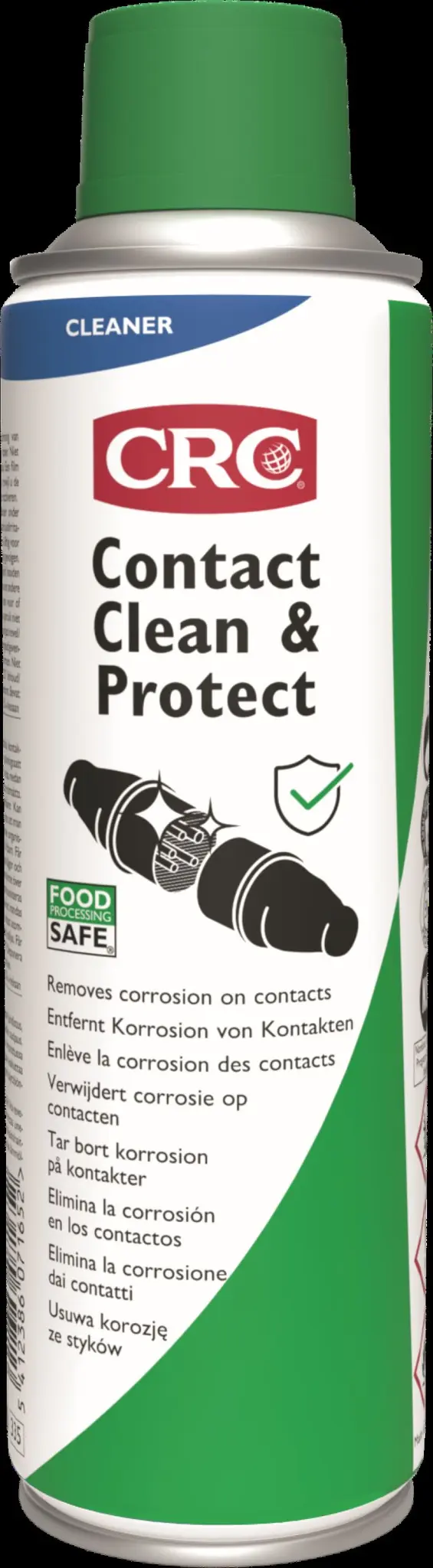 Produktfoto 1 von CRC Contact Cleaner Plus Kontaktspray für Schmierung, Desoxidation, Reinigung, Schutz, Zerstäuber, 250 ml