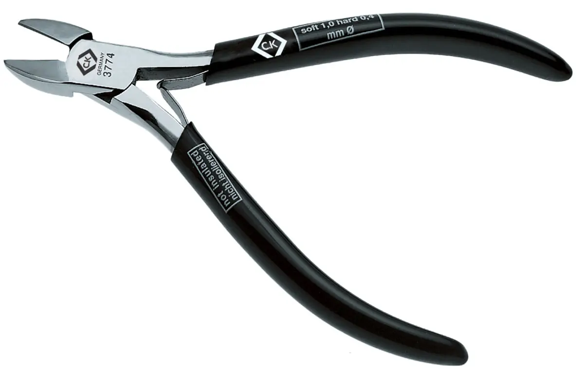 CK T3774 Diagonal Seitenschneider 150 mm / Backen 13mm, Schneidleistung 1.5 mm