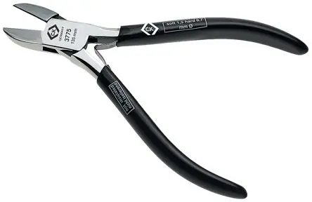 Produktfoto 1 von CK T3775 Diagonal Seitenschneider 135 mm / Backen 20mm, Schneidleistung 2 mm