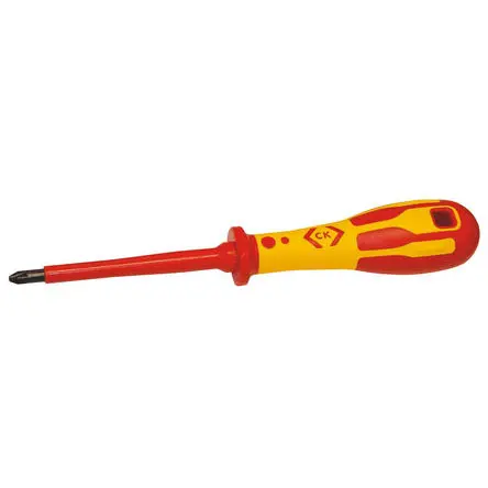 Produktfoto 1 von CK VDE 1000V zugelassen PZ1 Isoliert, Chrom Vanadium Stahl, 187 mm / Klinge 80 mm
