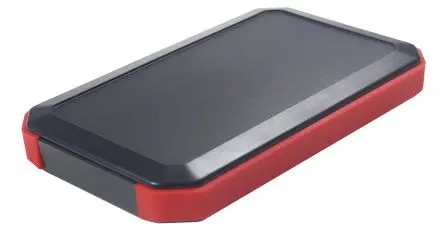 Produktfoto 1 von Takachi Electric Industrial Serie WH Tragbares Gehäuse, ABS, B. 146 mm mit eingebautem Batteriefach, L. 88 mm, H.