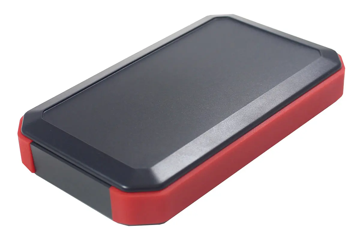Produktfoto 1 von Takachi Electric Industrial Serie WH Tragbares Gehäuse, ABS, B. 146 mm mit eingebautem Batteriefach, L. 88 mm, H.