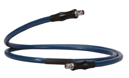 Produktfoto 1 von Huber+Suhner TL-8A Koaxialkabel Stecker, 50 Ω Stecker, 3 m, SMA / SMA, Blau