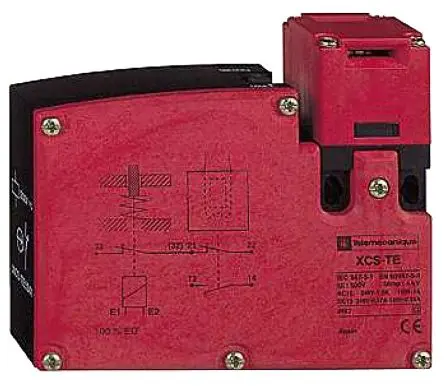Produktfoto 1 von Telemecanique Sensors, XCS-TE Magnetverriegelungsschalter, Schlüssel, 2 Öffner