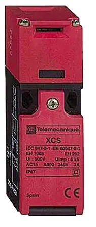 Produktfoto 1 von Telemecanique Sensors XCSPA Sicherheitsschalter Mit Schlüssel Schlüssel 2 Öffner, Schließer (NO) Glasfaserverstärktes