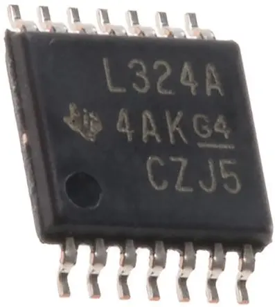 Produktfoto 1 von Texas Instruments Operationsverstärker Oberfläche 10 MHz TSSOP, biplor typ. 18V, biplor typ. 2.25 V, 14-Pin AEC-Q100