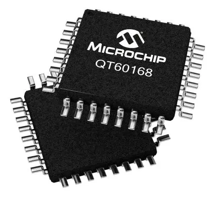 Produktfoto 1 von Microchip Touchscreen-Controller, 11 bit SPI Touchscreen-Controller Breitspektrum Ladungsübergang Fest verdrahtet