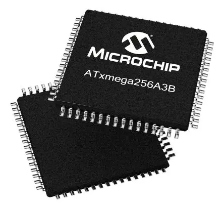 Produktfoto 1 von Microchip Mikrocontroller ATxmega256A3BU AVR 16 bit Oberfläche 256kB Flash TQFP 64-Pin 32 MHz 16 kB RAM