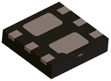 Produktfoto 1 von DiodesZetex Doppelt Typ P-Kanal 2, Oberfläche MOSFET 20 V Erweiterung / -4.5 A 1.5 W, 6-Pin DFN