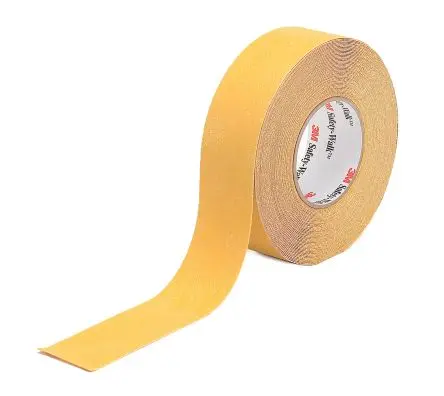 Produktfoto 1 von 3M PVC Trassierband Schwarz, Gelb Typ Trassierband, Stärke 1 mm, 50mm x 20 m