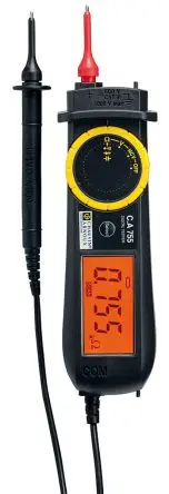 Produktfoto 1 von Chauvin Arnoux CA 755 Tragbar Digital Multimeter, CAT III, 30 mΩ
