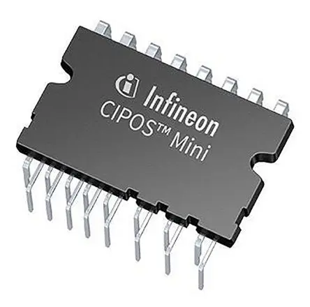 Produktfoto 1 von Infineon Motortreiber-IC 3-phasig 2.8 V, 24 A, 20 kHz, 1200 W, DIP, 24-Pin, 450V, Wechselstrommotor,