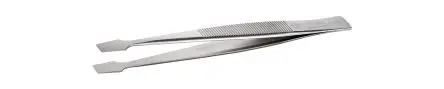 Produktfoto 1 von ideal-tek Edelstahl Pinzette, 105mm, Spitze Extrafein Antimagnetisch 1-teilig