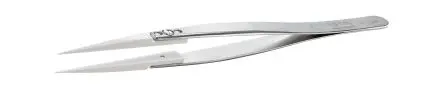Produktfoto 1 von ideal-tek Zirkonoxid Aluminium Pinzette, 140mm, Spitze Fein Antimagnetisch 1-teilig