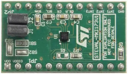 Produktfoto 1 von STMicroelectronics LSM303AH-Adapterplatine zum Einsatz mit DIP24-Buchse