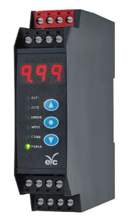 Produktfoto 1 von EYC Serie DPT02 Signalwandler 85 to 253 V ac / Strom/Spannung DIN-Hutschiene