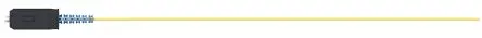 Produktfoto 1 von Huber+Suhner SC-HQ BTW LWL-Kabel 2 m, Schwer entflammbar Mehrfarbig SC