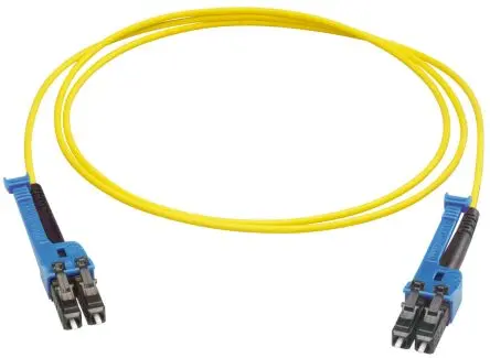 Produktfoto 1 von Huber+Suhner LC-XD LWL-Kabel 4 m, Raucharm halogenfrei Gelb LC LC