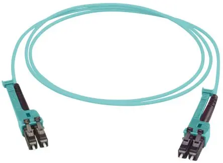 Produktfoto 1 von Huber+Suhner LC-XD LWL-Kabel 20 m, Raucharm halogenfrei Aqua LC LC