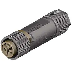 Produktfoto 1 von Wieland RST MINI Einbausteckverbinder, Kabel Buchse, Mini-Steckverbinder, Schraubbefestigung 16A, Kontakte: 3 IP66,