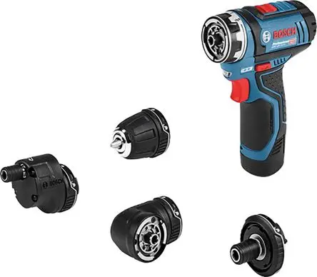 Produktfoto 1 von Bosch GSR Bohrschrauber Schnurlos Bürstenmotor Schlüssellos 2 Ah 10 mm Typ C - EU 30 Nm