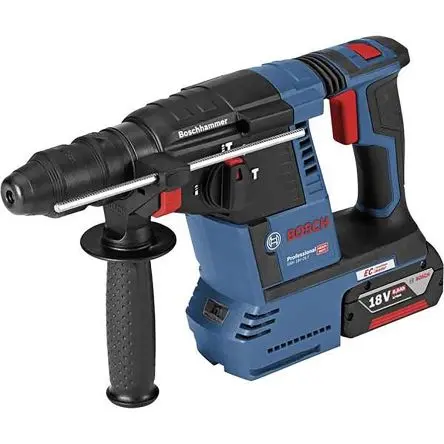 Produktfoto 1 von Bosch GBH Bohrhammer Schnurlos Bürstenmotor SDS Plus 5 Ah 980U/min