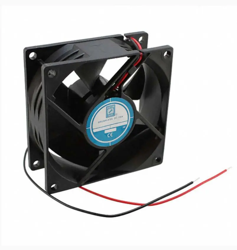 Produktfoto 1 von RS PRO DC-Axiallüfter, Kugellager, 12 V dc / 1.92W, 80 x 80 x 32mm, 3400U/min, 76.5m³/h