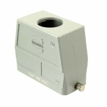 Produktfoto 1 von HARTING 1930 Kappe für robusten Stromversorgungsstecker 1 Hebel 1, Kabel 16B Steckverbinderkappe, IP65