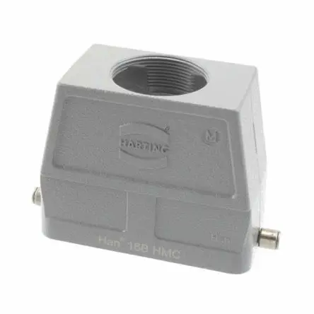 Produktfoto 1 von HARTING 1930 Kappe für robusten Stromversorgungsstecker 1 Hebel 1, Kabel 16B Steckverbinderkappe, IP65