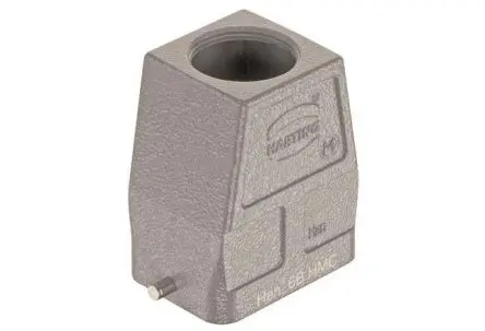 Produktfoto 1 von HARTING 1930 Kappe für robusten Stromversorgungsstecker 1 Hebel 1, Kabel 6B Steckverbinderkappe, IP65