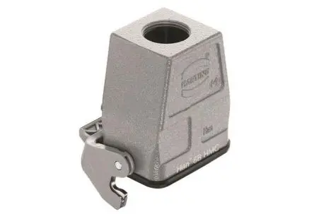 Produktfoto 1 von HARTING 1930 Kappe für robusten Stromversorgungsstecker 1 Hebel 1, Kabel 6B Steckverbinderkappe, IP65