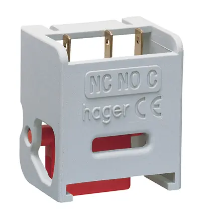 Produktfoto 1 von Hager Sicherungshalter-Zubehör Mikroschalter