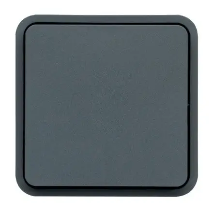Produktfoto 1 von Hager WNA Lichtschalter 1-teilig Grau IP55 10A, Polypropylen