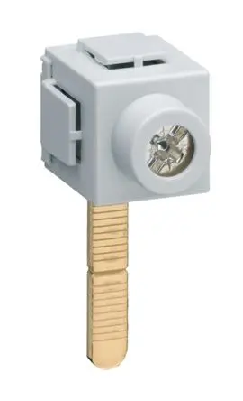 Produktfoto 1 von Hager KF Stromversorgungsanschluss für KBN663A-Sammelschienen, KBN663C-Sammelschienen