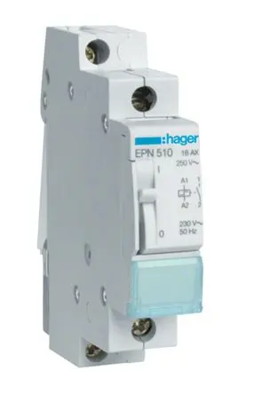 Produktfoto 1 von Hager Impulsrelais 230V Spule DIN-Hutschiene 16A