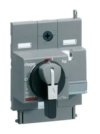 Produktfoto 1 von Hager HXA Drehgriff Panel mit Schraube Anschluss